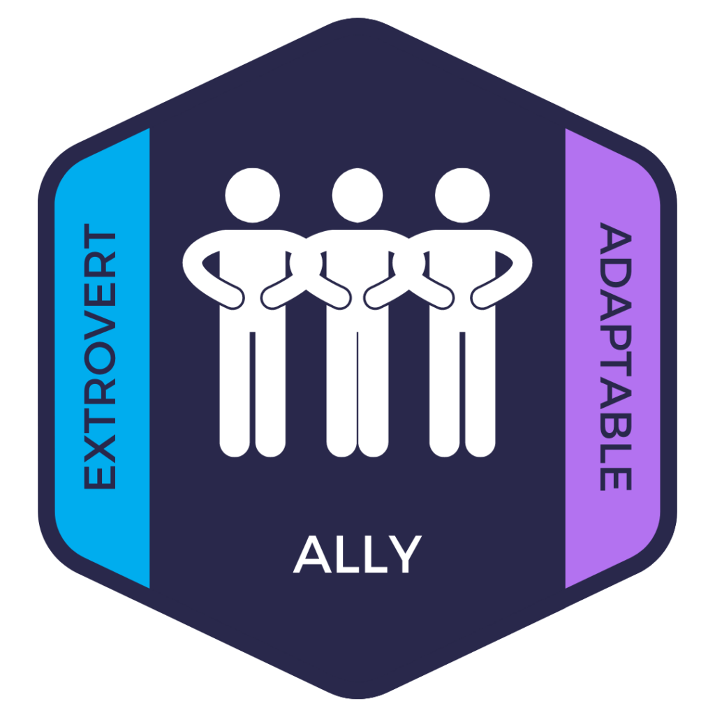 Ally: Extrovert and Variable advocate